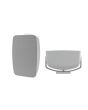 Crestron SAROS SMT6T-AW-W-T-EACH loudspeaker 2-way Grey Wired 110 W