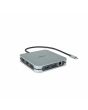 DICOTA D32057 interface hub USB Type-C 10000 Mbit/s Silver