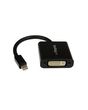 StarTech.com Mini DisplayPort to DVI Adapter - Mini DP to DVI-D Converter - 1080p Video - mDP or Thunderbolt 1/2 Mac/PC to DVI Monitor - Compact mDP 1.2 to DVI Single-Link Adapter Dongle