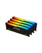 Kingston Technology FURY Beast 64GB 3200MT/s DDR4 CL16 DIMM (Kit of 4) RGB