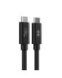 HYPER HyperDrive Next USB cable USB4 Gen 3x2 1.2 m USB C Black