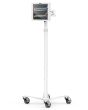 Compulocks iPad Pro M4 & M5 13", Apex Enclosure Rolling Cart - Rise Freedom Extended White