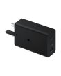 Samsung 65W Trio Universal Power Adapter Black USB Fast charging Indoor
