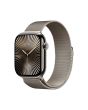 Apple Watch Series 10 GPS + Cellular 46mm Natural Titanium Case with Natural Milanese Loop - M/L