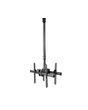 StarTech.com Dual TV Ceiling Mount - Back-to-Back Heavy Duty Hanging Dual Screen Mount with Adjustable Telescopic Pole - Tilt/Swivel/Rotate - VESA Bracket for 32”-75" Displays