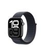 Apple Watch Series 10 GPS 42mm Jet Black Aluminium Case with Ink Sport Loop