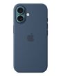 Apple iPhone 16 Silicone Case with MagSafe - Denim