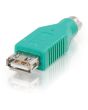 C2G USB - PS/2 Adapter PS/2 Green