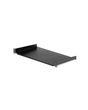 StarTech.com 1U Fixed Server Rack Mount Shelf - 10in Deep Steel Universal Cantilever Tray for 19" AV/ Network Equipment Rack - Heavy Duty Steel - Weight Capacity 44lbs/20kg, Black