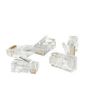 C2G RJ45 Cat5 Modular Plug for Round Stranded Cable 50pk