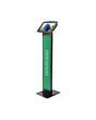 Compulocks Galaxy Tab A8 10.5" Space Enclosure Brandable Floor Stand Black
