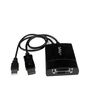 StarTech.com DisplayPort to DVI Dual Link Active Adapter - DisplayPort to DVI-D Adapter Video Converter 2560x1600 60Hz - DP 1.2 to DVI Monitor - USB Powered - Latching DP Connector