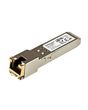 StarTech.com MSA Compliant SFP Transceiver Module - 1000BASE-TX~MSA Uncoded SFP Module - 1000BASE-TX - SFP to RJ45 Cat6/Cat5e - 1GE Gigabit Ethernet SFP - RJ-45 100m