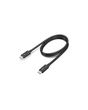Lenovo 4X91K16968 Thunderbolt cable 0.7 m 40 Gbit/s Black