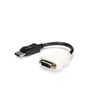 StarTech.com DisplayPort to DVI Adapter - DisplayPort to DVI-D Adapter/Video Converter - 1080p - DP 1.2 to DVI Monitor/Display Cable Adapter Dongle - DP to DVI Adapter - Latching DP Connector
