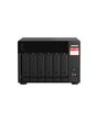 QNAP TS-673A NAS Tower Ryzen Embedded V1500B 8 GB DDR4 0 TB QNAP Turbo System Black