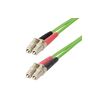 StarTech.com 3m (9.8ft) LC to LC (UPC) OM5 Multimode Fiber Optic Cable, 50/125µm Duplex LOMMF Zipcord, VCSEL, 40G/100G, LSZH Fiber Jumper Cord