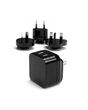StarTech.com Dual-port USB wall charger - international travel - 17W/3.4A - black