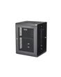 StarTech.com 4-Post 15U Wall Mount Network Cabinet with 1U Shelf, 19" Hinged Wall-Mounted Server Rack for Data / AV / Electronics / Computer Equipment, Flexible Vented Rack Enclosure