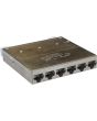 EXL CAT 6A-6 PORT SCREENED MDL