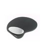 Kensington Memory Gel Mouse Pad with Integral Wrist Support - Black/Grey