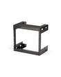 StarTech.com 8U 19" Wall Mount Network Rack - 12" Deep 2 Post Open Frame Server Room Rack for Data/AV/IT/Computer Equipment/Patch Panel with Cage Nuts & Screws 135lb Capacity, Black (RK812WALLO)