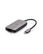 C2G USB-C 4-in-1 Mini Dock with HDMI, USB-A, Ethernet, and USB-C Power Delivery up to 100W - 4K 30Hz