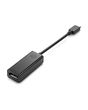 HP USB-C-zu-DP-Adapter USB graphics adapter Black
