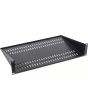 EXL 2U 400MM DP MODEM SHELF-BK