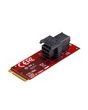 StarTech.com U.2 (SFF-8643) to M.2 PCI Express 3.0 x4 Host Adapter Card for 2.5” U.2 NVMe SSD