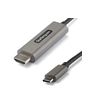 StarTech.com 10ft (3m) USB C to HDMI Cable 4K 60Hz w/HDR10 - Ultra HD USB Type-C to 4K HDMI 2.0b Video Adapter Cable - USB-C to HDMI HDR Monitor/Display Converter - DP 1.4 Alt Mode HBR3