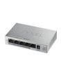 Zyxel GS1005HP Unmanaged Gigabit Ethernet (10/100/1000) Power over Ethernet (PoE) Silver