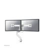 Neomounts DS75-450WH2 Monitor arm 17-32" - gas spring - Topfix - 180°-stop