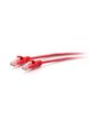 C2G 0.3m Cat6a Snagless Unshielded (UTP) Slim Ethernet Patch Cable - Red