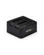 StarTech.com Dual-Bay USB 3.0 to SATA and IDE Hard Drive Docking Station, USB Hard Drive Dock, External 2.5/3.5" SATA I/II/III and IDE (40 pin) SSD/HDD Docking Station, Hot-Swap Hard Drive Bays, Top-Loading