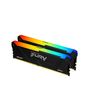 Kingston Technology FURY Beast 32GB 2666MT/s DDR4 CL16 DIMM (Kit of 2) RGB