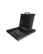 StarTech.com Rackmount KVM Console - Single Port VGA KVM with 17" LCD Monitor for Server Rack - Fully Featured Universal 1U LCD KVM Drawer w/Cables & Hardware - USB Support - 50,000 MTBF