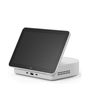 Logitech Logi Dock Flex 20.3 cm (8") 1280 x 800 pixels IPS 802.11a, 802.11b, 802.11g, Wi-Fi 4 (802.11n), Wi-Fi 5 (802.11ac) White Bluetooth