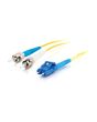 C2G 85597 InfiniBand/fibre optic cable 3 m LC ST OFNR Yellow