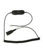 Jabra GN1216 Avaya cord, coiled
