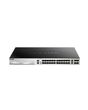 D-Link 24 x SFP ports Layer 3 Stackable Managed Gigabit Switch