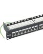EXL CAT6 24P FTP R/A P/P BLACK