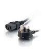 C2G 1m 16 AWG UK Power Cord (IEC320C13 to BS 1363)