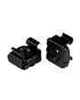 StarTech.com M6 Cage Nuts - 100 Pack, Black