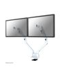 Neomounts FPMA-D750DWHITE2 Monitor arm 10-32" - gas spring - Topfix - 180°-stop