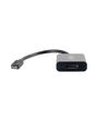 C2G USB C to DisplayPort Adapter Converter - USB Type C to DisplayPort Black