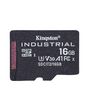 Kingston Technology Industrial 16 GB MicroSDHC UHS-I Class 10