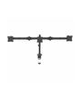 StarTech.com Desk Mount Triple Monitor Arm - Ergonomic VESA 3 Monitor Mount up to 27" - Articulating & Height Adjustable Pole Mount - Tilt/Swivel/Rotate LCD/LED Screen - Desk Clamp/Grommet