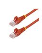 StarTech.com Cat5e Patch Cable with Snagless RJ45 Connectors - 1m, Red