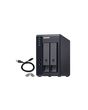 QNAP TR-002 storage drive enclosure HDD/SSD enclosure Black 2.5/3.5"